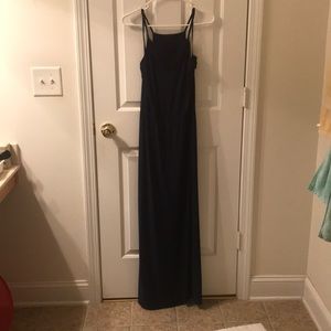 Dark Blue Banana Republic Maxi Dress